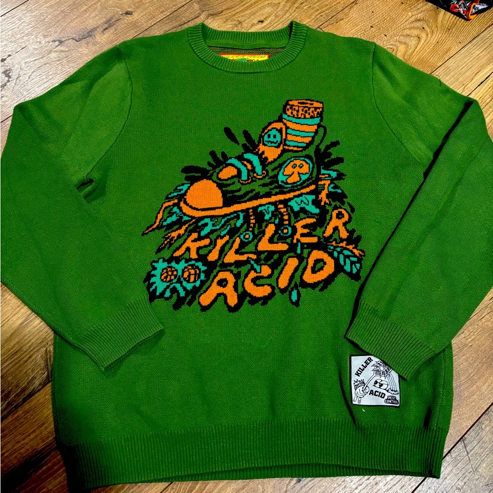 Killer Acid adult medium sweater, great conditioning, only worn once